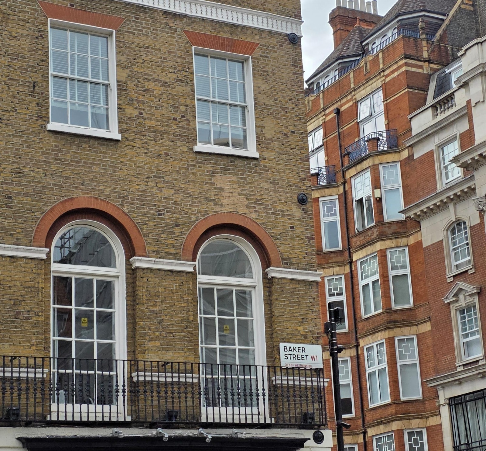 A flat on Baker Street, London W1