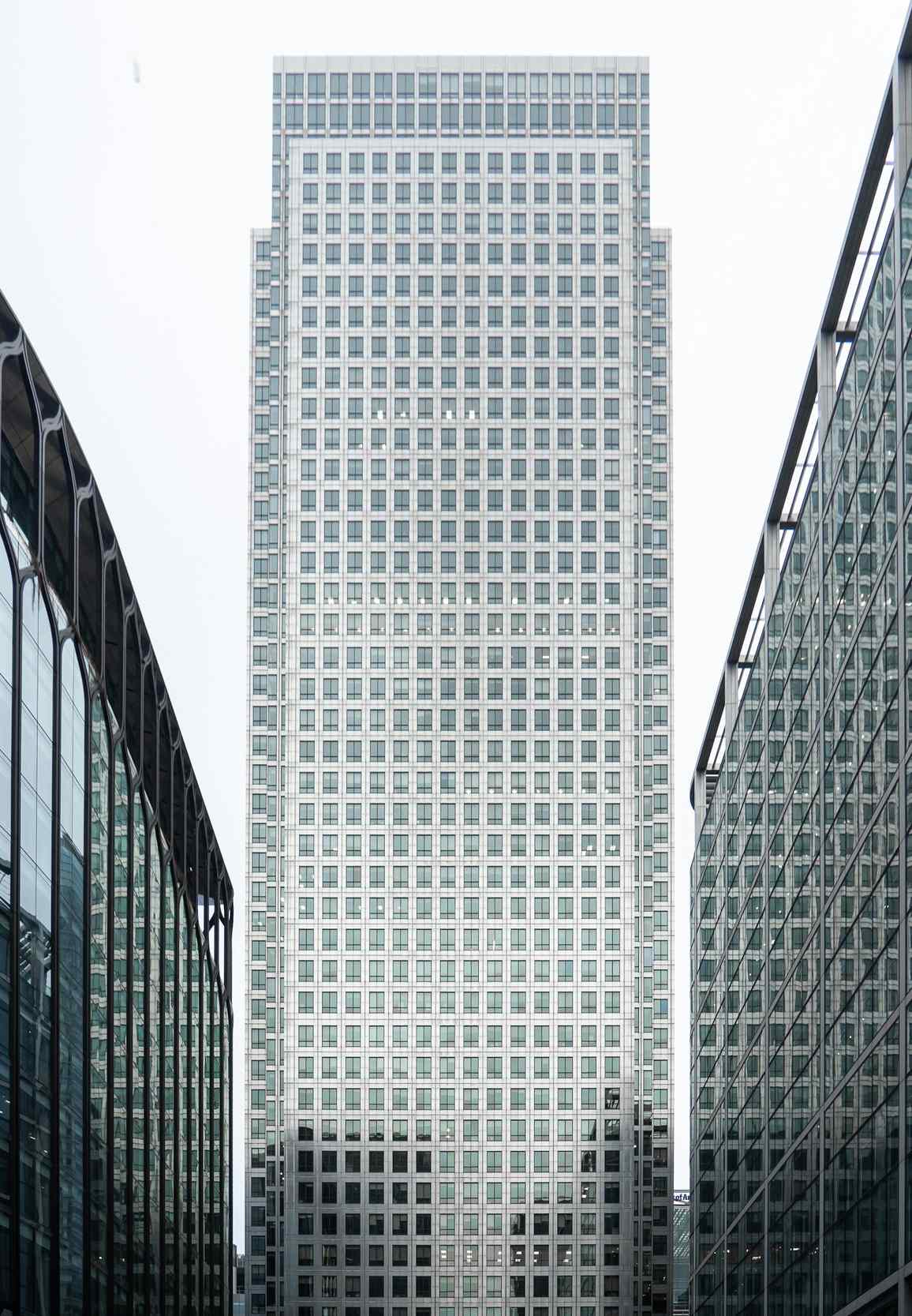 Canary Wharf cityscape
